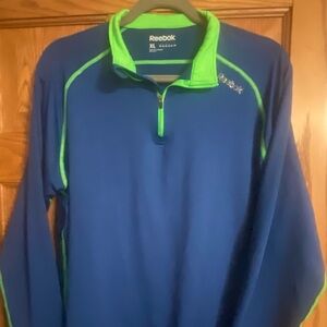 Reebok men’s 1/4 zip shirt